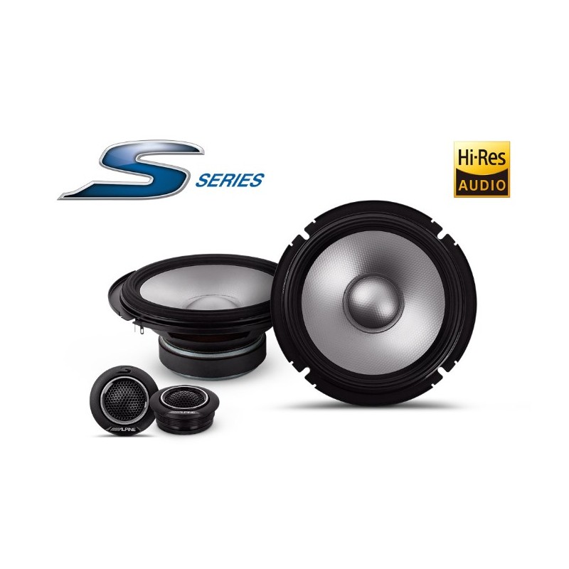 SISTEMA DE VIAS SEPARADAS ALPINE 6.5"