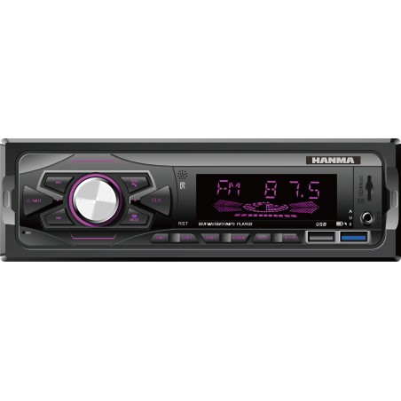 RADIO SIN MECANISMO USB,BLUETOOTH,MULTICOLOR