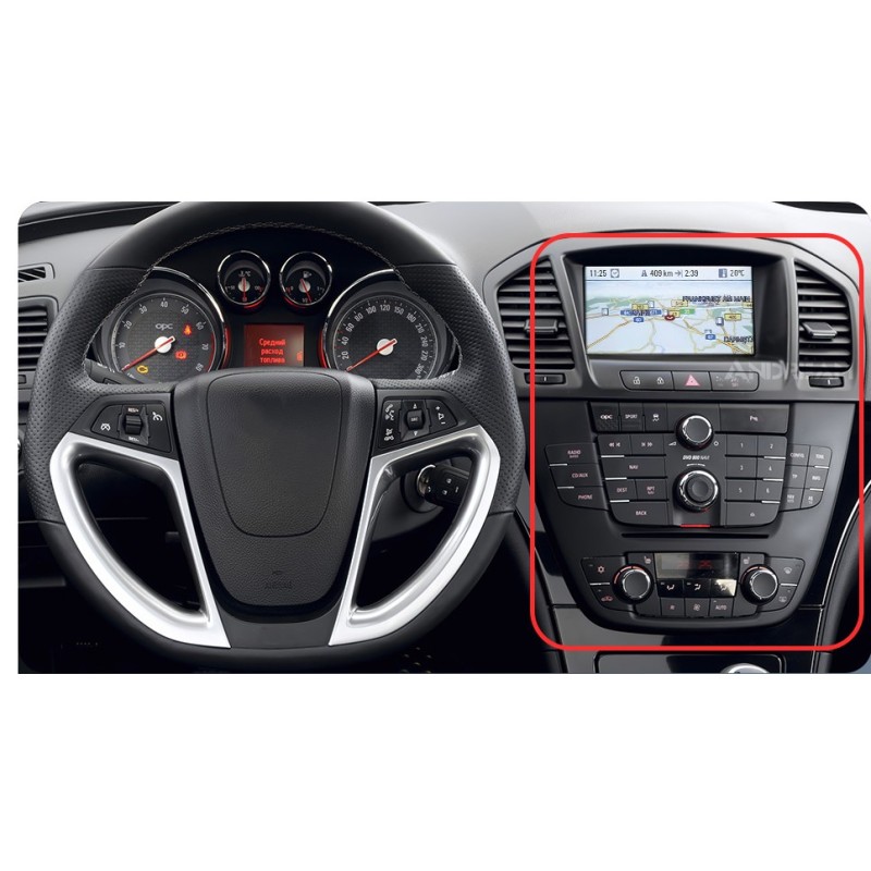 INTERFACE CARPLAY Y ANDROID AUTO OPEL