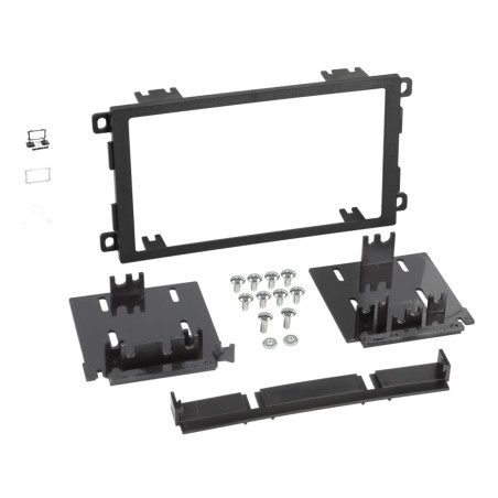 FRONTAL RADIO 2 DIN CADILLAC/CHEVROLET/HUMMER