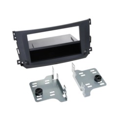 FRONTAL RADIO 2 DIN  MERCEDES, SMART COLOR NEGRO
