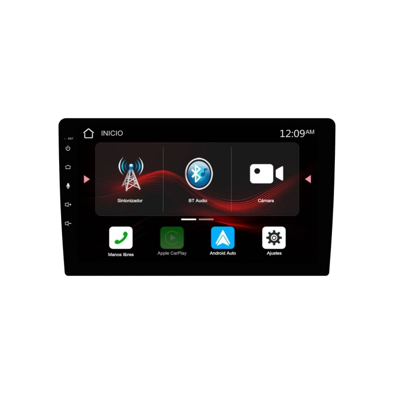 UNIDAD MULTIMEDIA LINUX DE 9" CON CARPLAY Y AA WIR