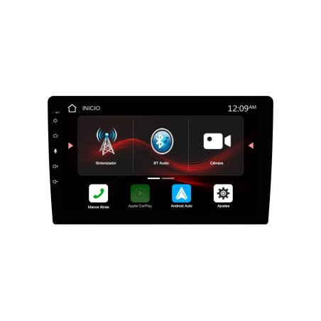 UNIDAD MULTIMEDIA LINUX DE 9" CON CARPLAY Y AA WIR