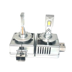 PAREJA BOMBILLAS CAMBIO XENON A LED D1S