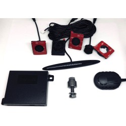SENSOR DE PARKING 4 CAPSULAS DISPLAY + BUZZER