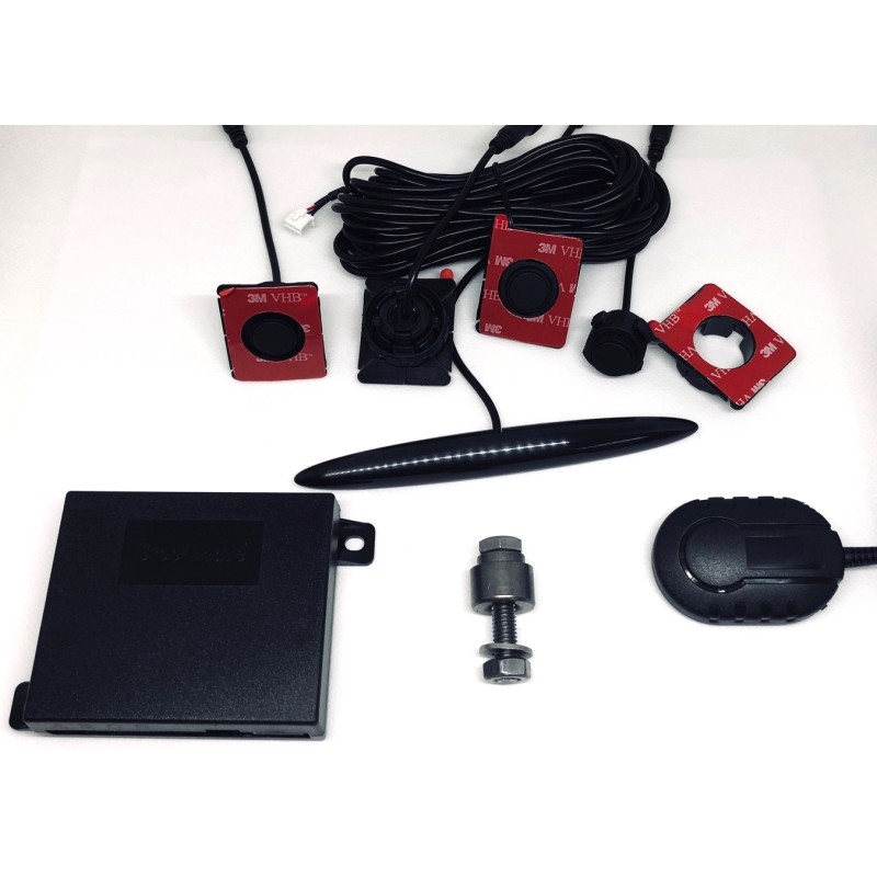 SENSOR DE PARKING 4 CAPSULAS DISPLAY + BUZZER
