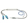 AMPLIFICADOR DE ANTENA DOBLE FAKRA A DIN 12 VOLT