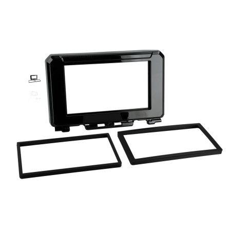 FRONTAL RADIO 2-DIN SUZUKI JIMMY NEGRO