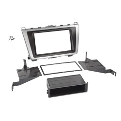 FRONTAL RADIO 2 DIN MAZDA 6 08-12 PLATA