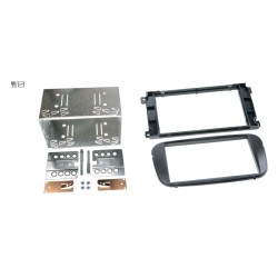 FRONTAL RADIO 2 DIN FORD, COLOR NEGRO