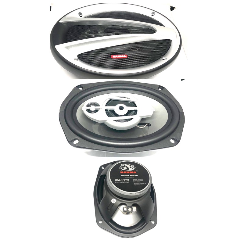 PAREJA DE ALTAVOCES 6*9 3 VIAS HANMA
