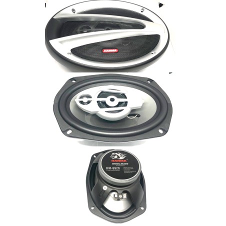 PAREJA DE ALTAVOCES 6*9 3 VIAS HANMA