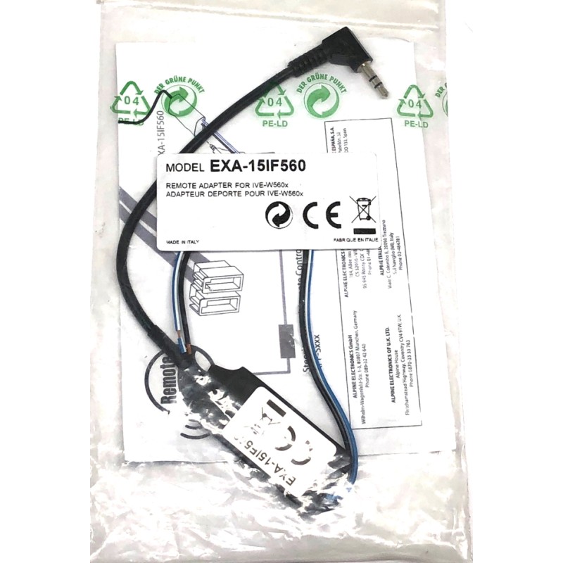 CONECTOR ALPINE MANDOS VOLANTE IVEW560BT AOGE