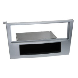 FRONTAL RADIO 1 DIN OPEL COLOR PLATA VARIOS MODEL