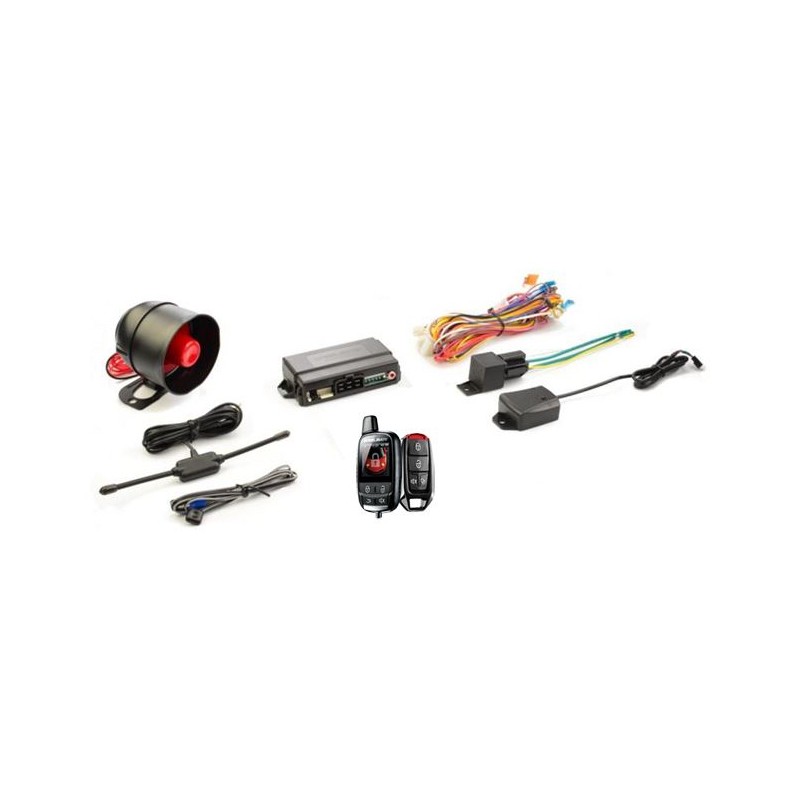 ALARMA 2 CANALES STEEL MATE CON MANDO DIGITAL