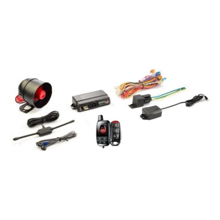 ALARMA 2 CANALES STEEL MATE CON MANDO DIGITAL