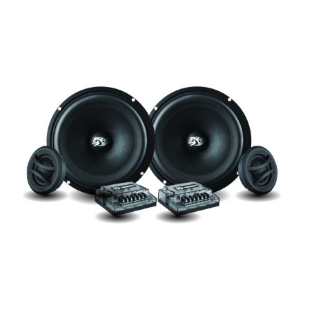 ALTAVOCES SISTEMA VIAS SEPARADAS 6.5" STEEL MATE