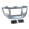 FRONTAL RADIO 2 DIN HYUNDAI TUCSON 2015 PLATA