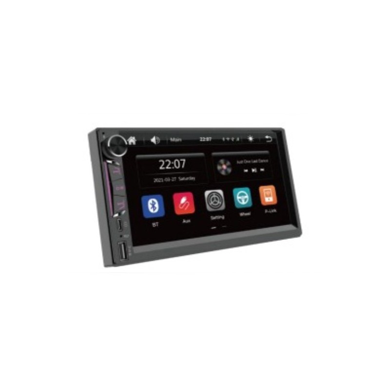 SISTEMA MULTIMEDIA 2DIN 7" CARPLAY ANDROID AUTO