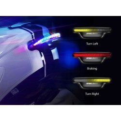 LUZ DE SEGURIDAD PARA CASCO DE MOTORISTAS
