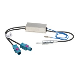 AMPLIFICADOR ANTENA DOBLE FAKRA A DIN