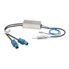 AMPLIFICADOR ANTENA DOBLE FAKRA A DIN