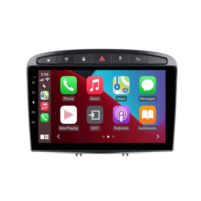 EQUIPO MULTIMEDIA OEM DE 9" PEUGEOT 308 NEGRO
