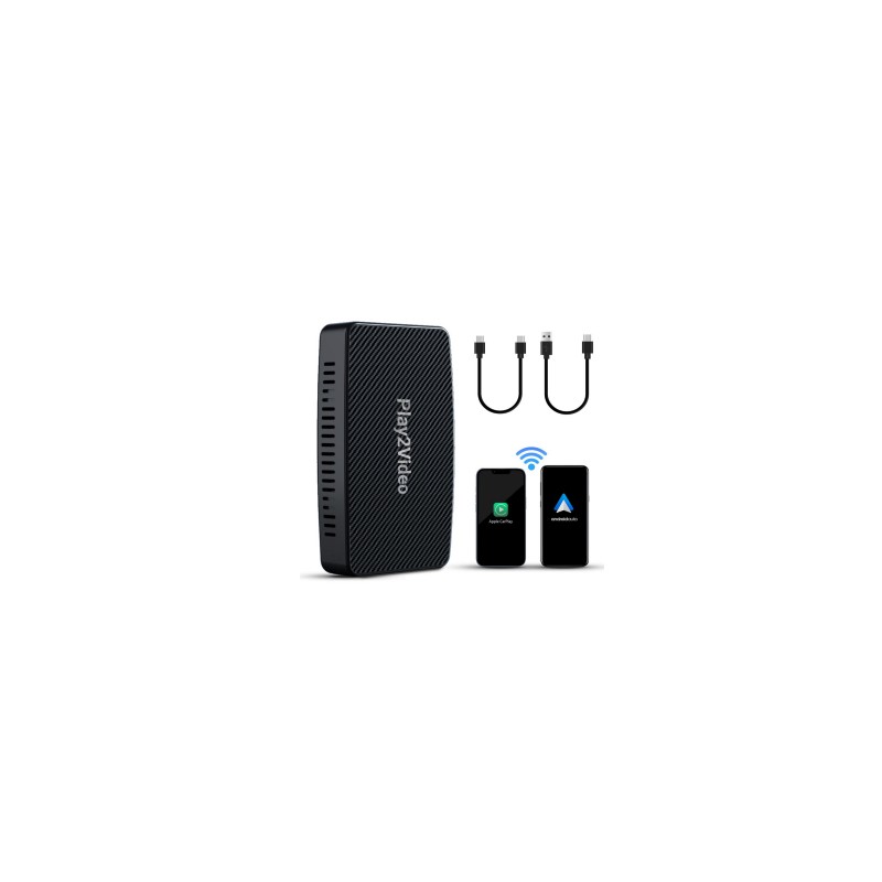 ANDROID AUTO, CARPLAY WIRELESS YOUTUBE NETFLIX