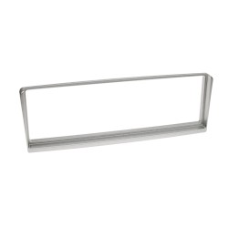 FRONTAL RADIO 1 DIN ALFA ROMEO 156, PLATA