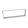 FRONTAL RADIO 1 DIN ALFA ROMEO 156, PLATA