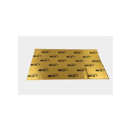 10 PIEZAS PLACA INSONORIZANTE ALUMINIO BUTILICO