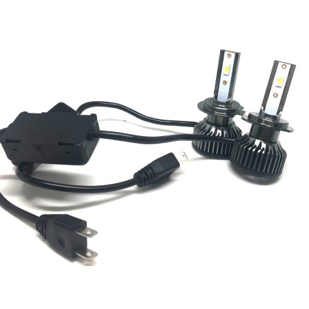 PAREJA BOMBILLA LED H7 STEEL MATE CON VENTILADOR