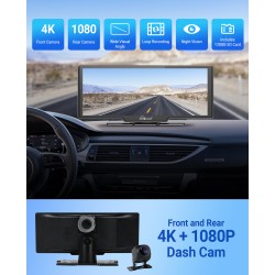 MONITOR 10,26" UNIVERSAL CON CARPLAY/AA/DASHCAM