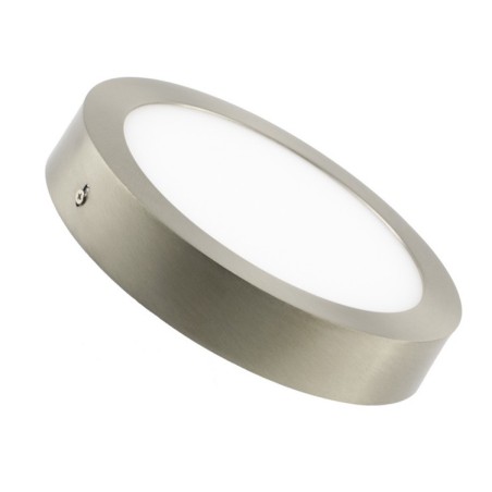 PLAFON LED 18W SUPERFICIE 4000K MARCO PLATA