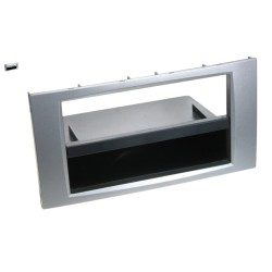 FRONTAL RADIO 2 DIN FORD COLOR PLATA 103