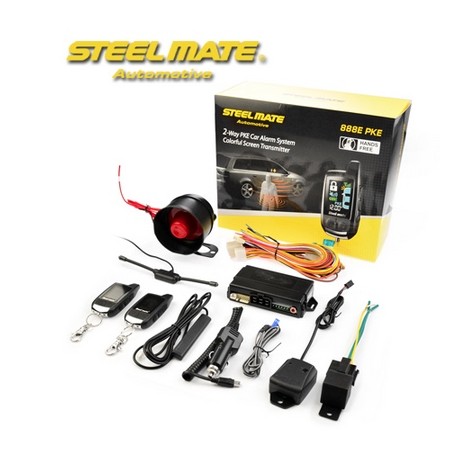 ALARMA 2 CANALES STEEL MATE CON MANDO DIGITAL