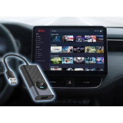 INTERFACE VIDEO Y APP, CARPLAY, AA SIN CABLES