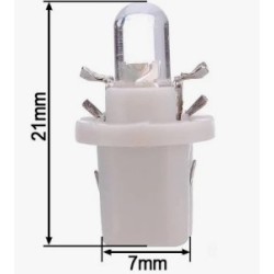 PAREJA DE BOMBILLAS LED B8.5