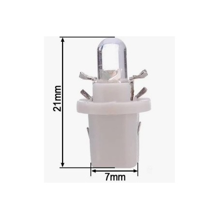 PAREJA DE BOMBILLAS LED B8.5