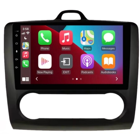 EQUIPO MULTIMEDIA OEM DE 9" FORD FOCUS NEGRO CLIMA
