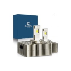 PAREJA DE BOMBILLAS CONVERSION DE XENON A LED D5S