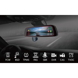 RETROVISOR CON CAMARA DVR STEEL MATE
