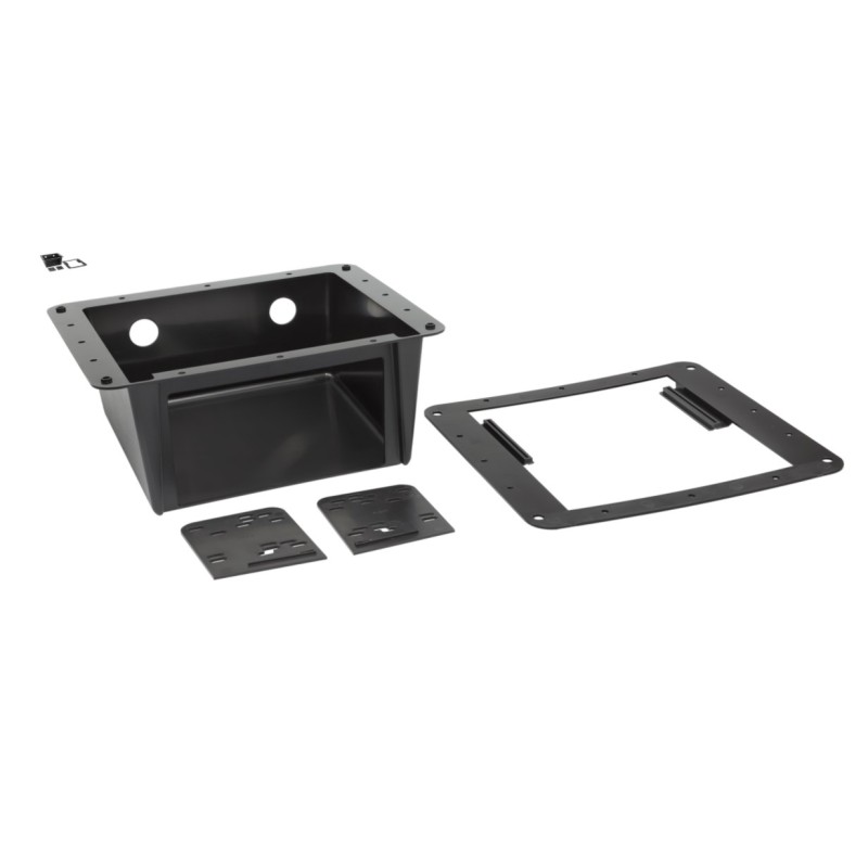 FRONTAL RADIO SOPORTE UNIVERSAL 2 DIN BAJO TABLERO