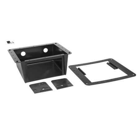 FRONTAL RADIO SOPORTE UNIVERSAL 2 DIN BAJO TABLERO