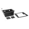 FRONTAL RADIO SOPORTE UNIVERSAL 2 DIN BAJO TABLERO