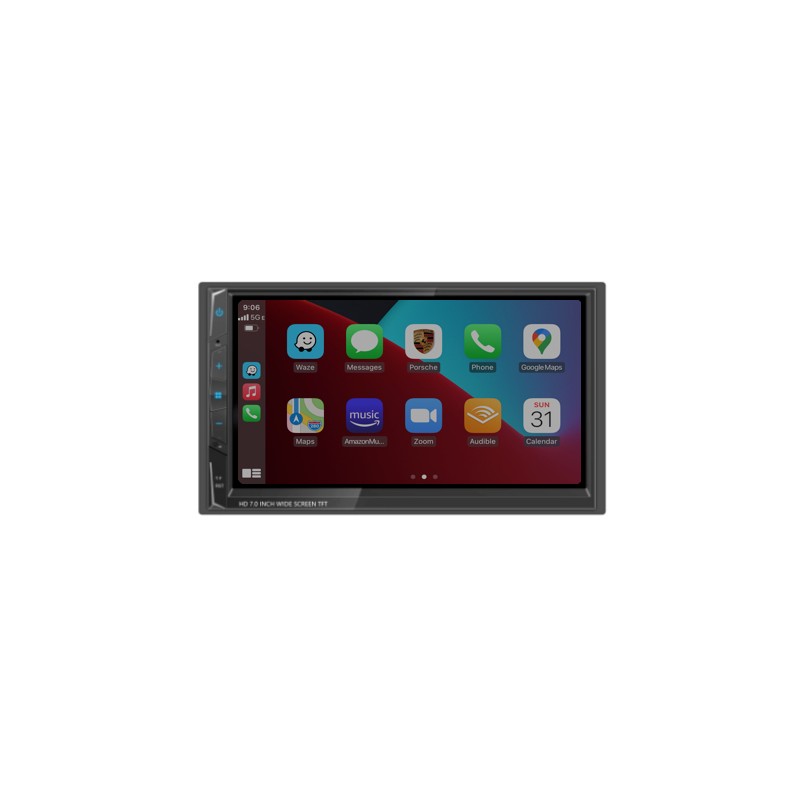 SISTEMA MULTIMEDIA 2 DIN CARPLAY ANDROID AUTO
