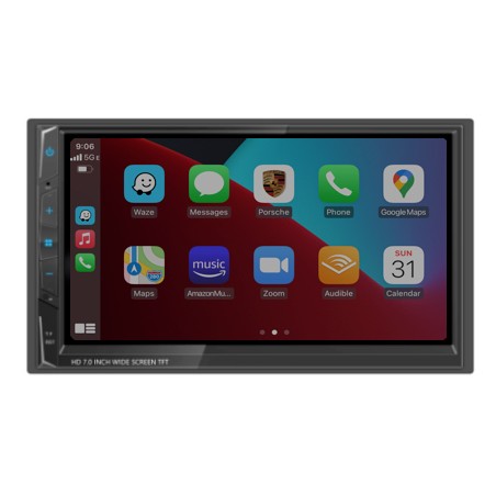 SISTEMA MULTIMEDIA 2 DIN CARPLAY ANDROID AUTO