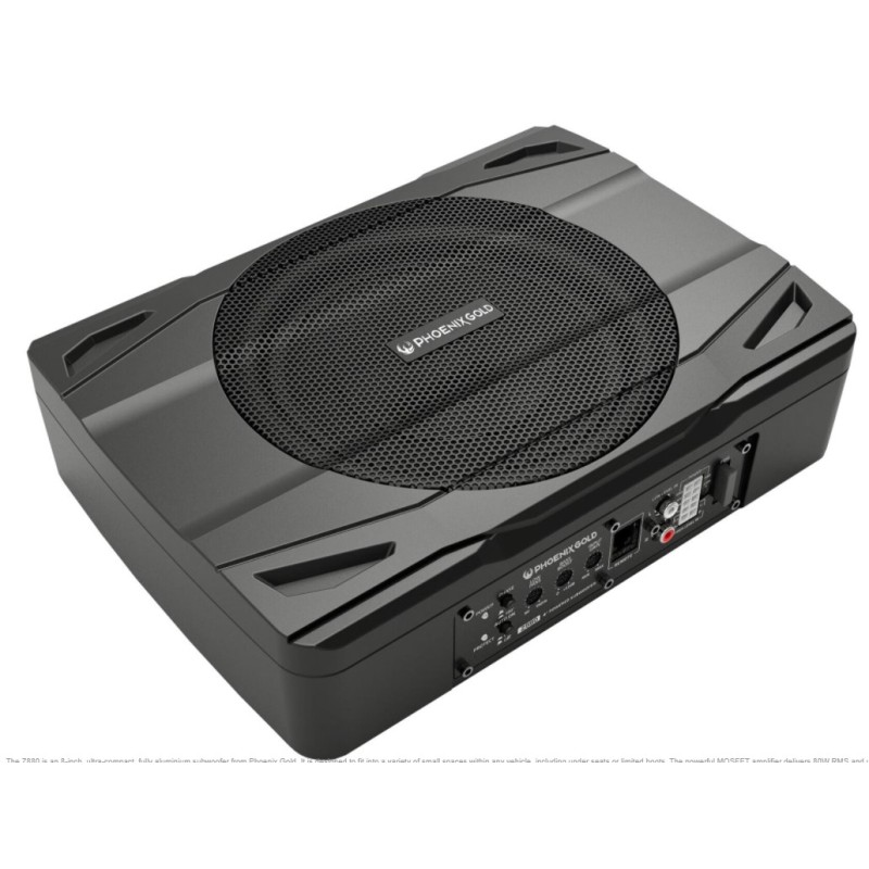 SUBGRAVE AUTO AMPLIFICADO 8" PHOENIX GOLD