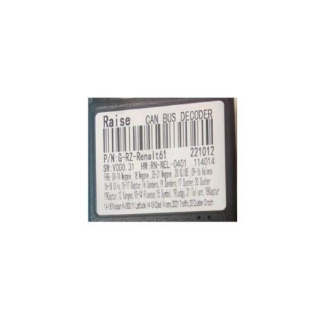 INTERFACE CANBUS RENAULT