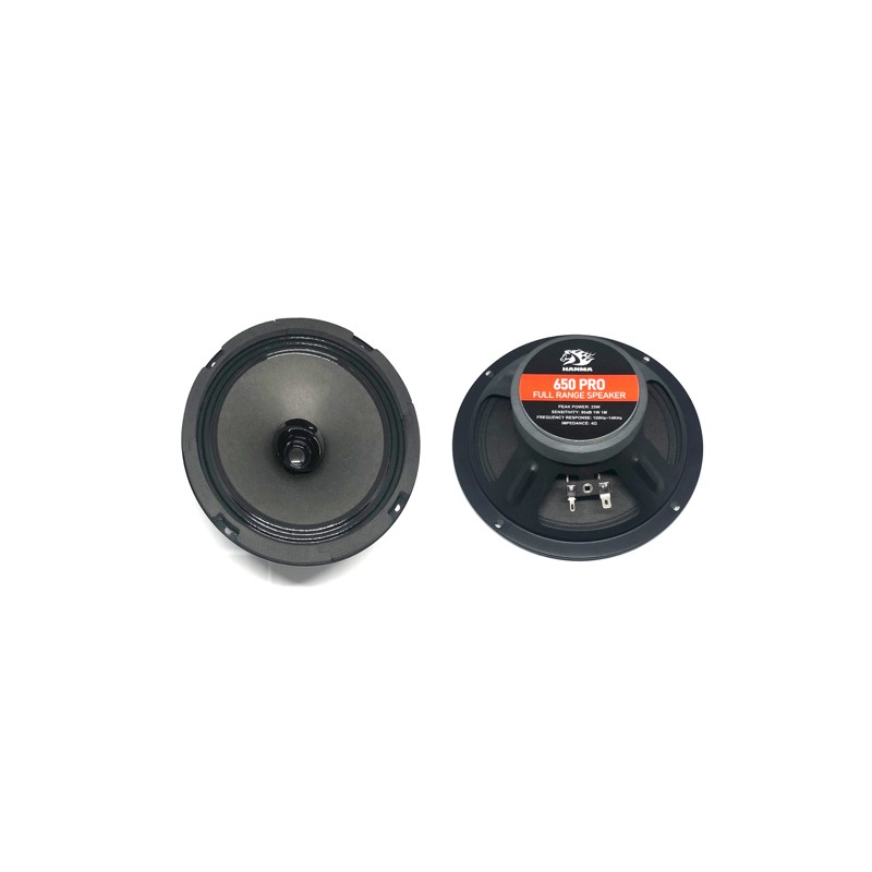 PAREJA ALTAVOCES 6.5"HANMA DOBLE CONO